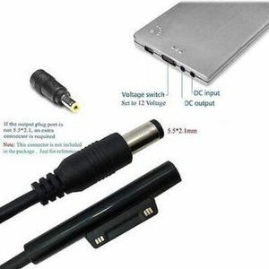 Xiemin Portable Charging Charger Cable for Microsoft Surface Pro 3/Pro4 12 Inch